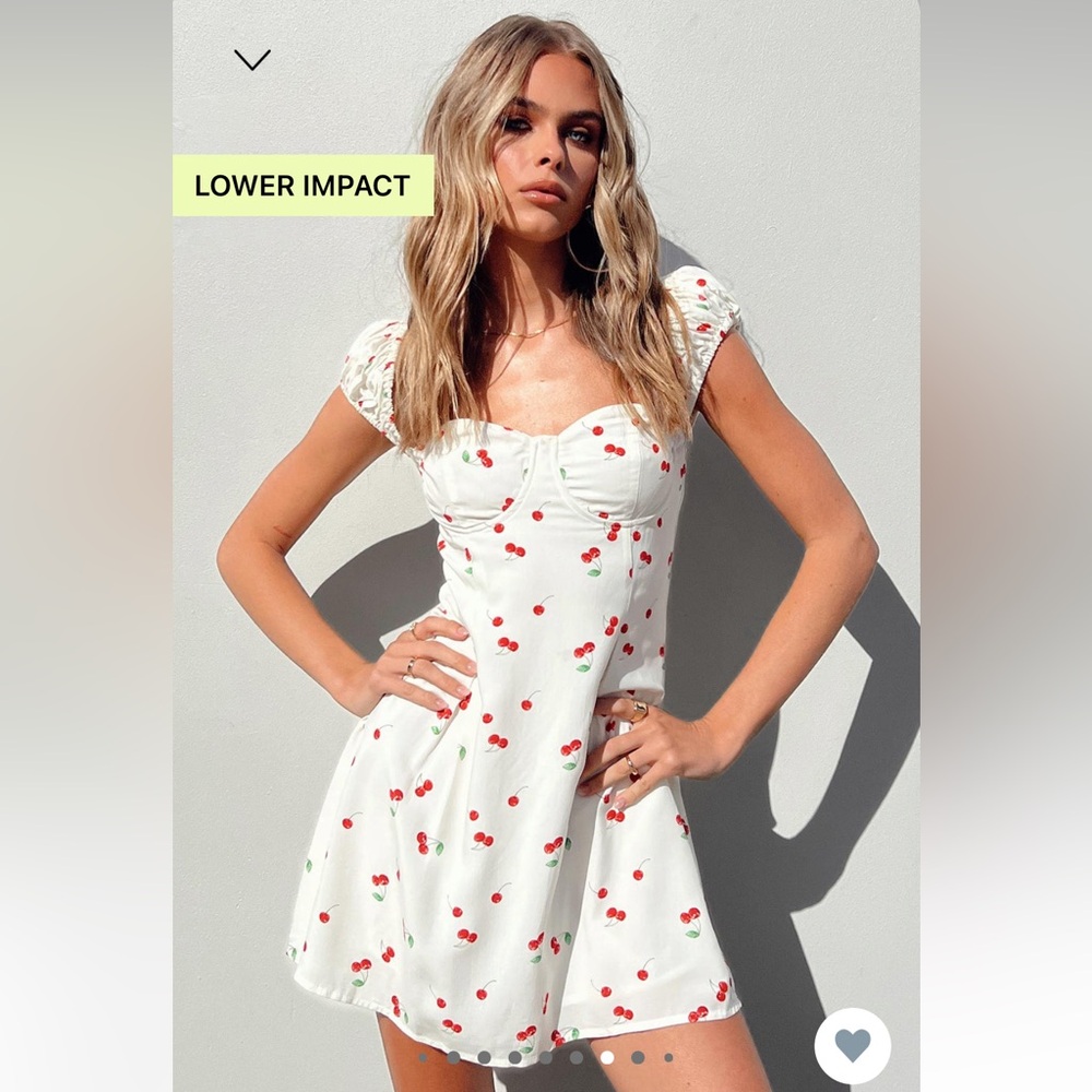 NWT Princess Polly Cherry dress size 4